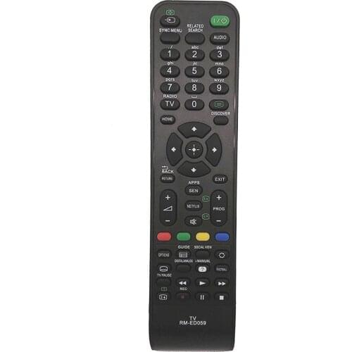 New Replace RM-ED059 Remote Control fit for Sony RM-ED059 KDL32W705B KDL-32W705B KDL-48W585B KDL60W605B