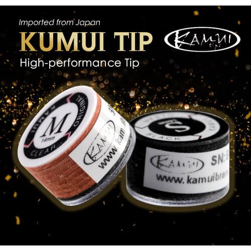 Original JAPAN KAMUI Billiards Pool Cue Tips High Quality Billard Tips Severial Models 1 PieceProfessional Billiards Accessories