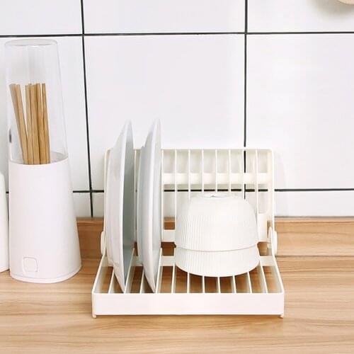 Tray Storage Rack Foldable Cup Drying Rack Bowl And Chopsticks Draining Rack Kitchen Plastic Cup Drying Rack Kitchen Tools