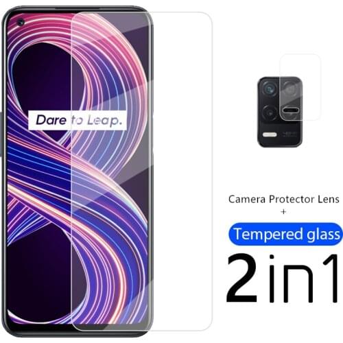 Clear Glass For Realme 8 5G Sreen Protector For Realme 8 5G Tempered Glass Protective Phone Film For Realme 8 5G Lens Protector