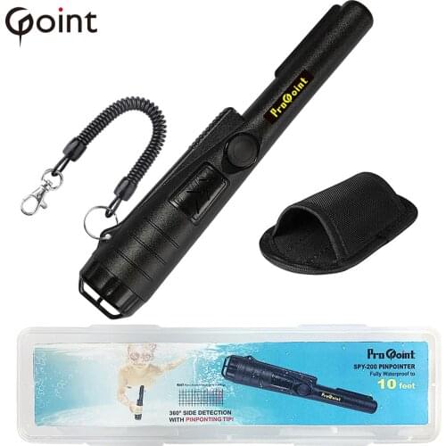 Mini Handheld Metal Detector 360° Pointer Probe IP67 Waterproof Portable High Sensitivity Scanner Gold Panning Finder