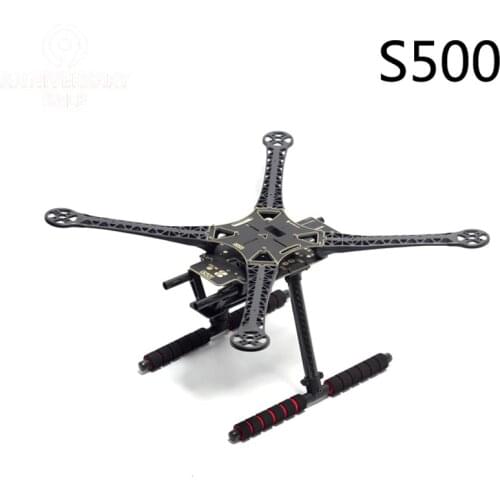 S500 500mm PCB Multi-Rotor Air Frame Kit W/ Landing Gear or Retractable Skid for FPV Quadcopter SK500 Updated 50% OFF