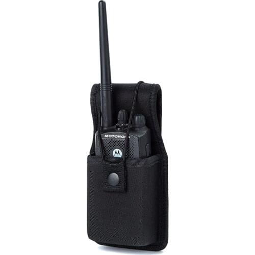 Universal Radio Pouch Two Way Radio Holder Universal Pouch for Walkie Talkie Case Nylon Holster Accessories for Motorola Baofeng