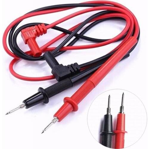 1 Pair Universal Probe Test Leads Pin For Digital Multimeter Needle Tip Meter Multi Meter Tester Lead Probe Wire Pen Cable