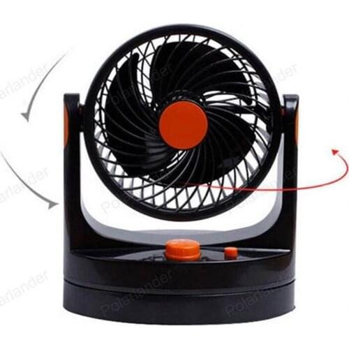 12V Portable auto fan Low Noise Vehicle Car Fan Oscillating Cooling Fan Air Conditioner