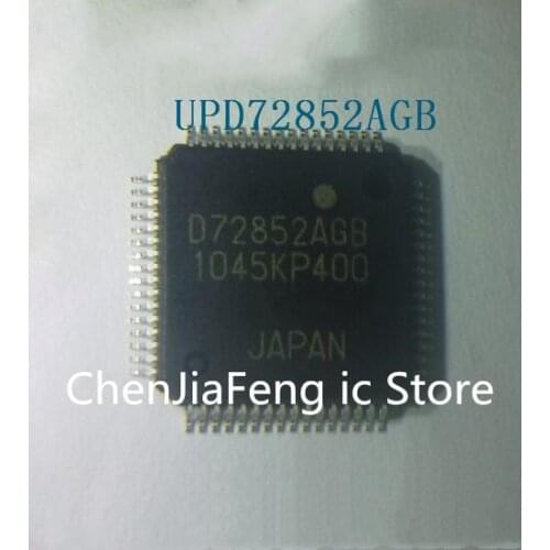 2PCS~10PCS/LOT UPD72852AGB-8EU-A UPD72852AGB D72852AGB TQFP-64 New original
