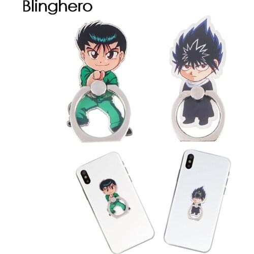 20pcs/lot BH1332 Anime 360 Degree Finger Ring socket Mobile Phone Holder Stand for phone