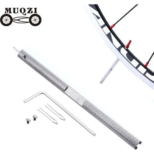 Anti-slip surface Bike Spoke Nipple Wrench Tightener Fixed Gear Wheel Repairing Bicycle Tool Set Accessories For Deep Rims