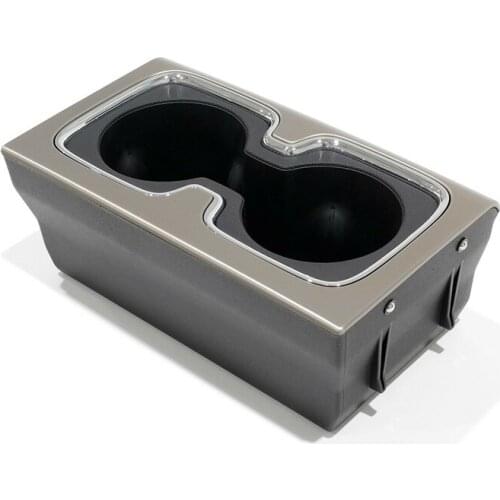 Center Console Mounted Dual Cup Holder 23467147 for Chevrolet Silverado 1500 2500 3500HD GMC Sierra 1500