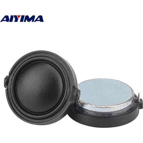 AIYIMA 1 inch 31mm 8 Ohms 20W Dome Silk Film Tweeter Speaker Units Small Neodymium Treble Loudspeaker High Pitch Horn Core 2Pcs