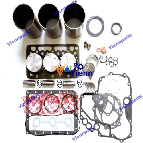 For Kubota D1402 Overhaul Rebuild Kit LOADERS T103 EXCAVATORS 225 KH91 TRACTORS L2550DT L2550F L2650F Diesel Engine Kit Parts