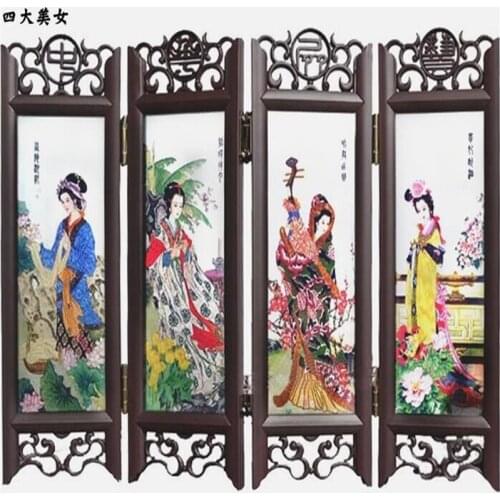 Screen of the four most beautiful women