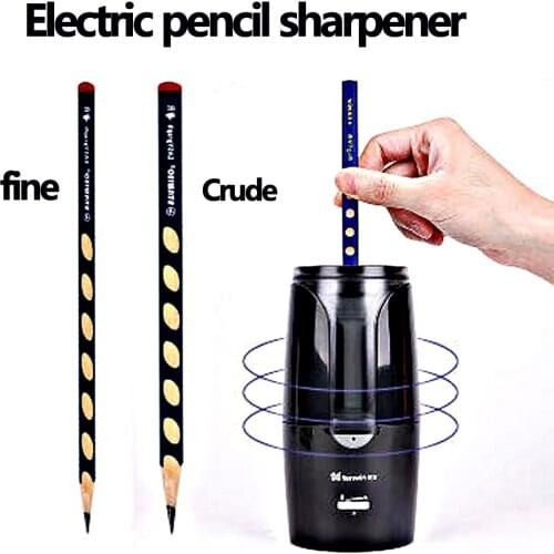 Electric pencil sharpener, automatic pencil sharpener, multifunctional pencil sharpener for children and primary school students