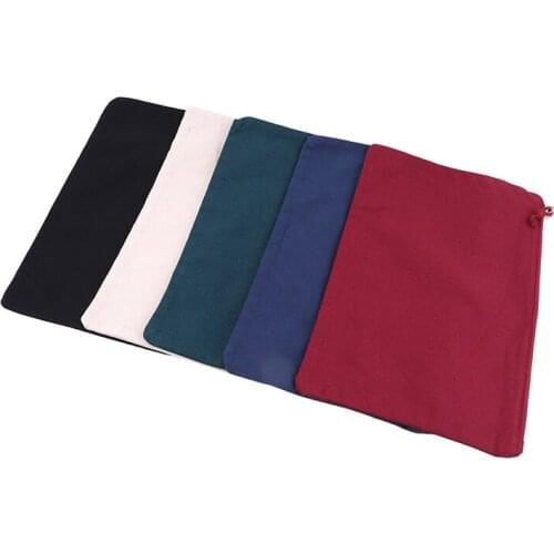 Canvas Storage Bag A4 File Folder Document Bag Briefcase Paper Storage Organizer Bag Stationery School Office Supplies