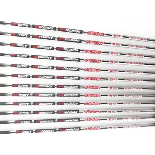 Archery Carbon Arrows Spine 500 600 700 800 900 ID4.2mm 3 Inch Turkey Feather Bow Hunting Shooting 12PCS