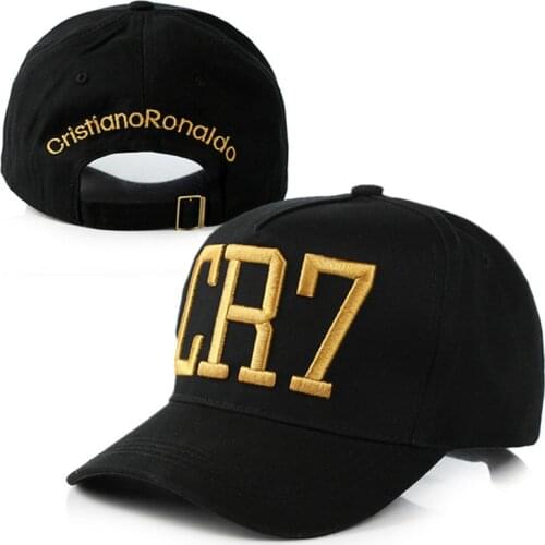 High Quality 2019 new arrival Cristiano Ronaldo CR7 Hats Baseball Caps Hip Hop Cap Snapback Hat for Men Women sun hats