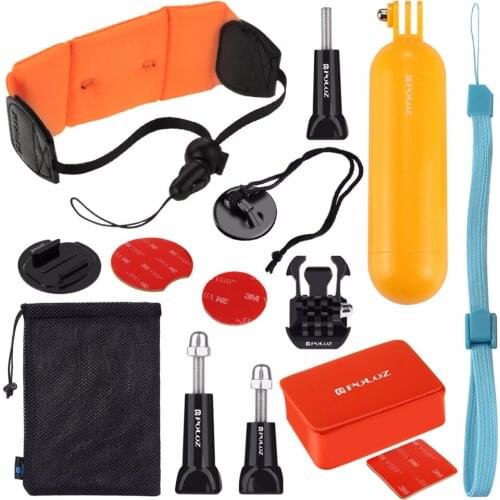 14 in 1 Surfing Accessory Combo Kit for GoPro HERO7/6 /5 /5 Session /4 Session /4 /3+ /3 /2 /1, Xiaoyi and Other Action Cameras