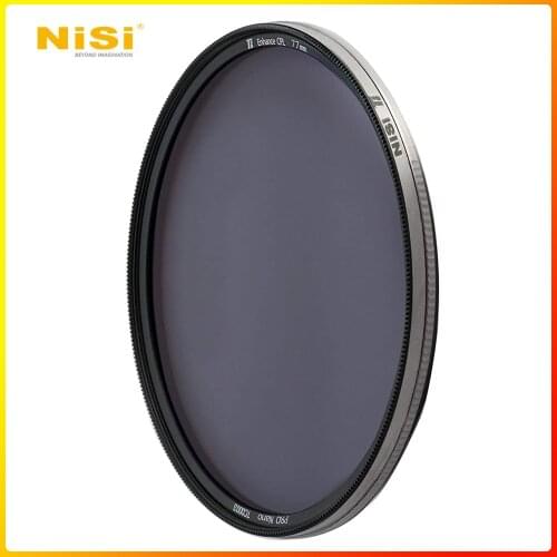 NiSi 95mm 67mm 72mm 77mm 82mm Ti Enhanced CPL Circular Polarizer Filter Eliminates Reflections Waterproof and Nano Coating