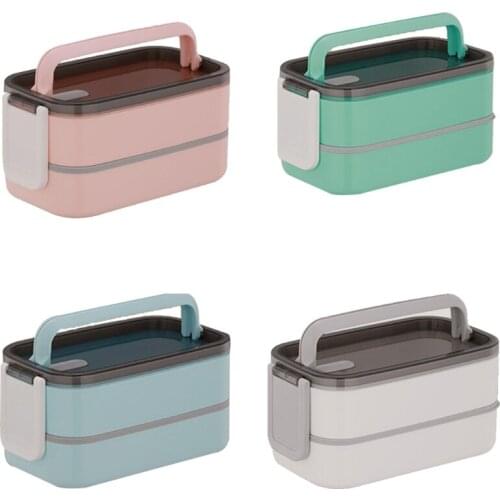 Bento Boxes for Adult Bento Lunch Box for Kid Children Durable Leak-Proof for On-the-Go Meal BPA-Free Food-Safe Material