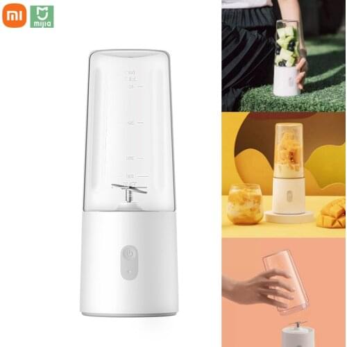 Xiaomi Mijia 350ml Mini Electric Fruit Juicer Blender Bottle Portable Travel Rechargeable Mixer Fruit Cup Cooking Machine