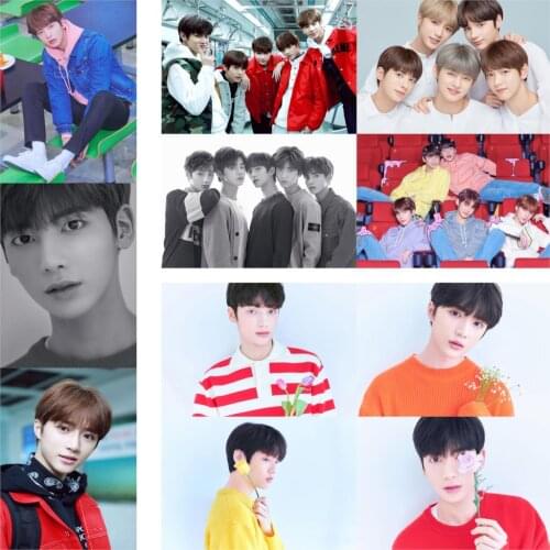 DIY 5D Diamond Painting Kpop TXT Korean Singers Cross Stitch Kits Full Drill Embroidery Mosaic Art Painting of Home Decor Gift