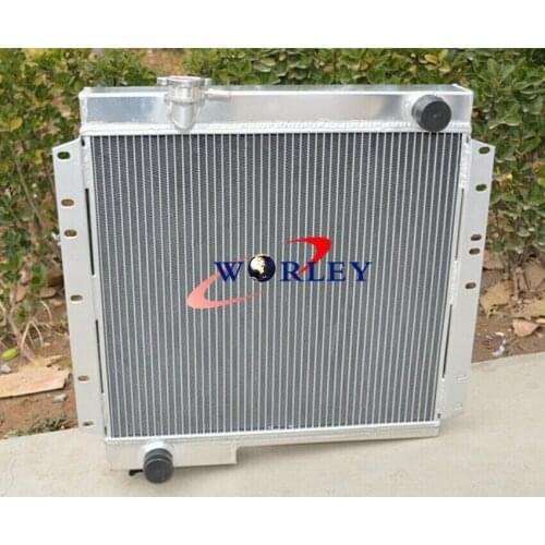 NEW Aluminum Radiator for Toyota Land Cruiser BJ40 DIESEL BJ42 MT LandCruiser