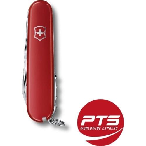 VICTORINOX Original Authentic Vickers Swiss Army Knife Hunter 15 in 1 Mini Multi Function Folding Swiss Knife for Hunting Tools