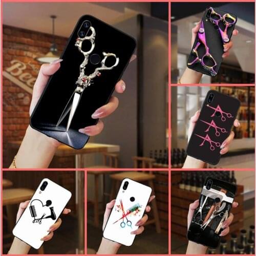 Hair Stylist Hairdresser pattern Phone Case For Xiaomi Redmi note 7 8 9 t k30 max3 9 s 10 pro lite
