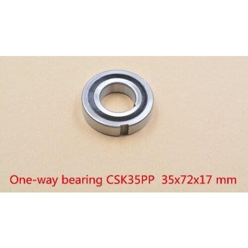 35mm bearing 35mmx72mmx17mm CSK35PP one way clutch with keyway slot backstop 1pcs