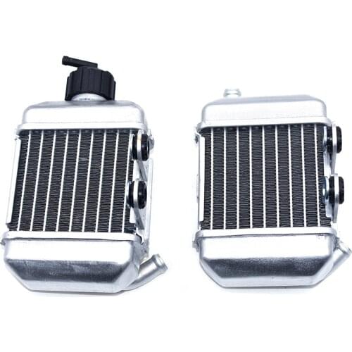 Motorcycle Aluminum Engine Water Cooling Radiators Coolers SX50 50 SX 2003 2004 2005 2006 2007 2008