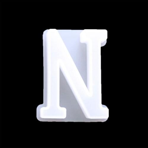 DIY Crystal Epoxy Silicone Mould English Alphabet Letters Numbers Craft Mold
