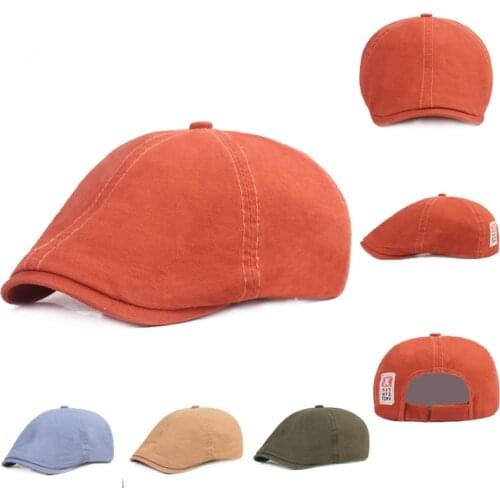 New Style Mens Hats Literary Youth Berets Unisex Sun Protection Caps Retro Leisure Travel Hats Beret Boinas