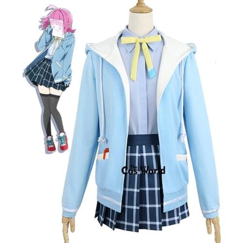 Love Live! Nijigasaki High School Idol Club Tennoji Rina School Uniform Outfit Anime Customize Cosplay Costumes