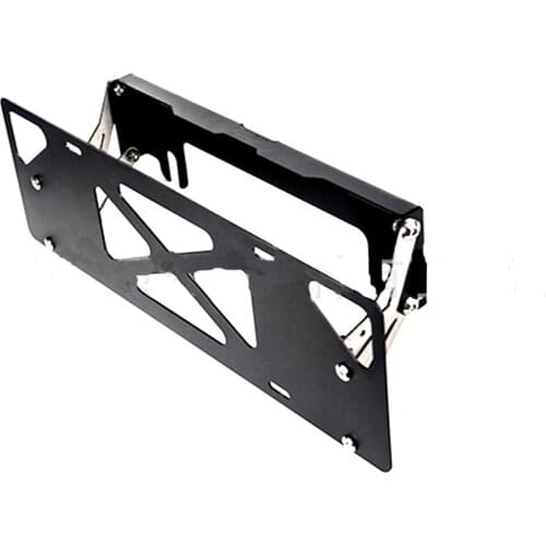 Front License Plate Folding Frame Conversion Bracket For General Auto Parts Installation, Suitable For Various Car Models