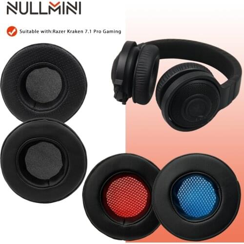 NullMini Replacement Thicken Earpads for Razer Kraken 7.1 Pro Gaming Earphone Sleeve Headset
