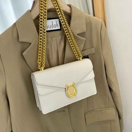 Purple Spirit Bird - Fashion Shoulder Bag designer Women crossbody bags Female Leather white Chain bags for women brand 2021