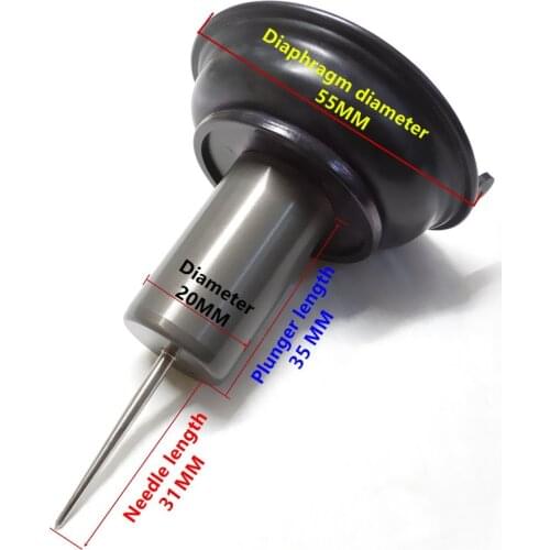 20MM Diameter vacuum diaphragm plunger assembly Scooter HMHonda motorcycle carburetor GY6-100CC PD20J QMI152 / 157 engine