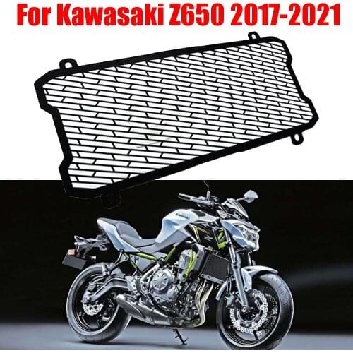 Motorcycle Radiator Grille Guard Protector Grill Protection Cover For Kawasaki Z650 Z 650 2017 2018 2019 2020 2021 Accessories
