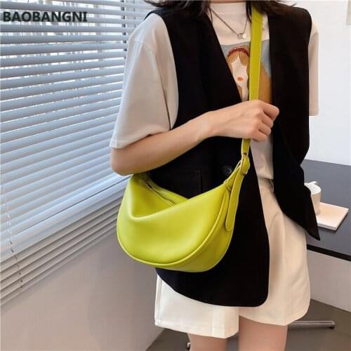 Kiwi Green Solid Color Simple Small PU Leather Crossbody Bags for Women Summer Female Elegant Shoulder Handbags