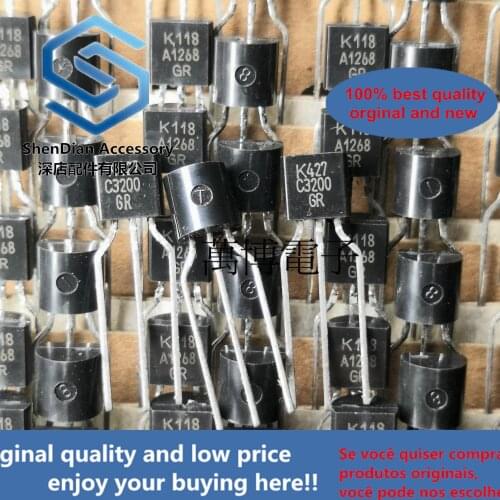 10pairs only orginal new KTA1268 KTC3200 GR file direct generation 2SA970 2SC2240