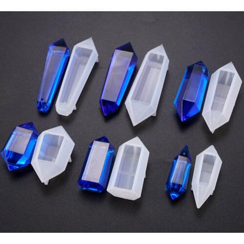 2019 NEW Soft Crystal UV Epoxy Mould DIY Pendant Mold Jewelry Tools Pendant Decoration Silicone Molds For Resin Jewellery Making