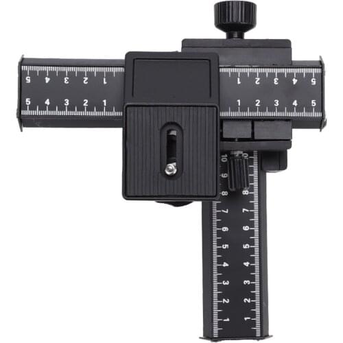 Brand 4 Way Rail Slider Macro Focusing Rail Sliders Tripod Heads with Mounting Screw for Close-up Shooting camera accessories