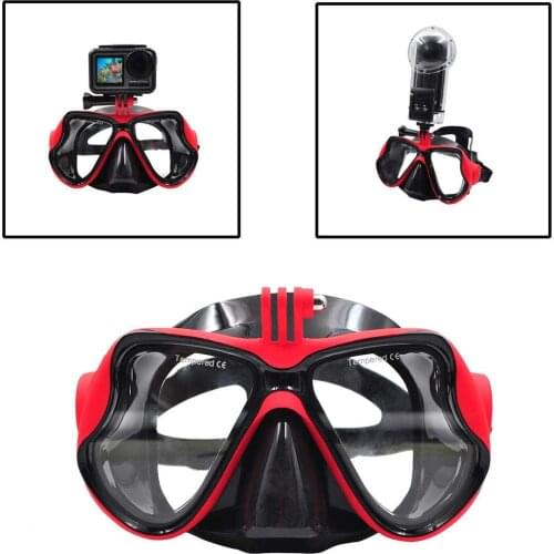 DJI Accessories, Professional Underwater Camera Diving Mask Swimming Goggles for DJI Osmo Action/Pocket/Insta360 one x