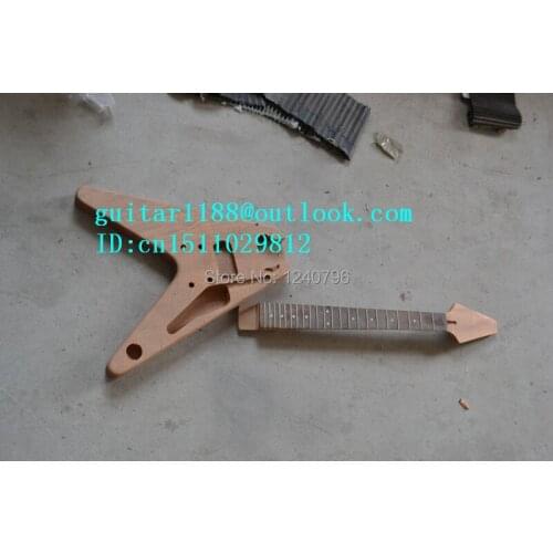 Free shipping new unfinished dovetail electric guitar in natural color made in China 1641