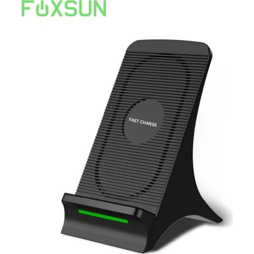 Wireless Charger Qi Charging Stand with Fan 10W Fast Wireless Charging for Galaxy S9/S9 Plus 5W Standard Charge for iPhone X/8/7