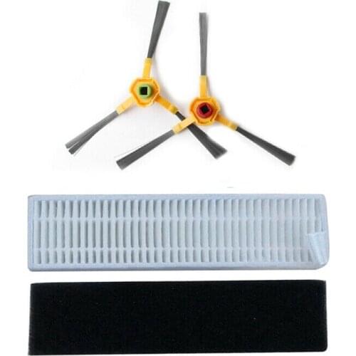 Best Filter Sponge Side Brushes For Ecovacs Deebot Slim 2 Vacuum Parts Accessories