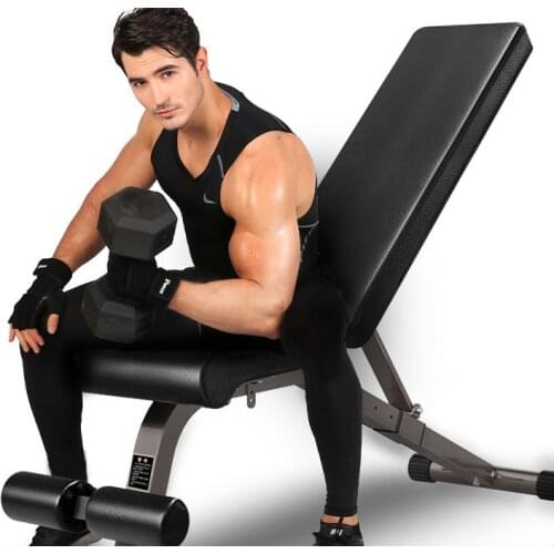 Home Sports Equipment Fitness Chair Dumbbell Bench Multifunctional Bench Press Bench Abdominal Muscle Exercise Dumbbell Bench