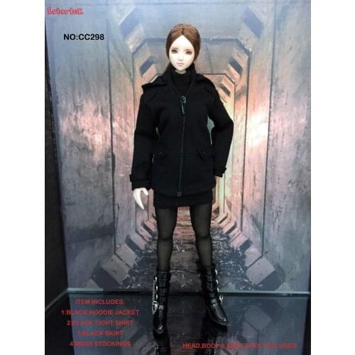 [ESTARTEK] DOLLSFIGURE CC298 1/6th Fashion Korean Style Coat Costume for 12"collectible Action Figures DIY