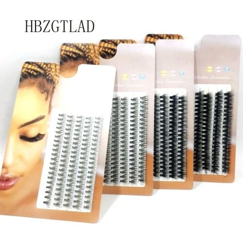 HBZGTLAD big capacity Handmade Lash Volume Lash 0.07mm 20D Volume Fans Semi Permanent Individual Eyelash Extensions