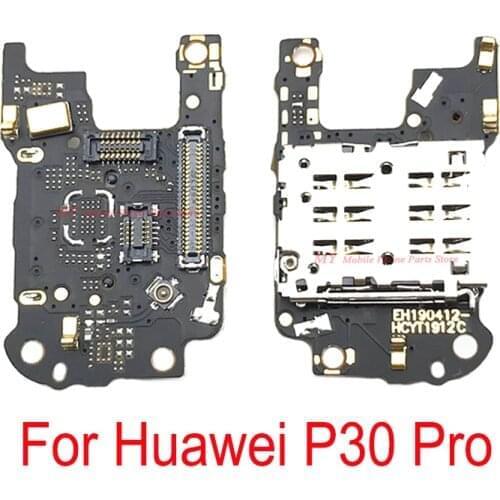 Good Quality Sim Card Slot Flex Cable For Huawei P30 Pro P30pro Reader Connector Slot Tray Holder Reader Flex Cable Ribbon
